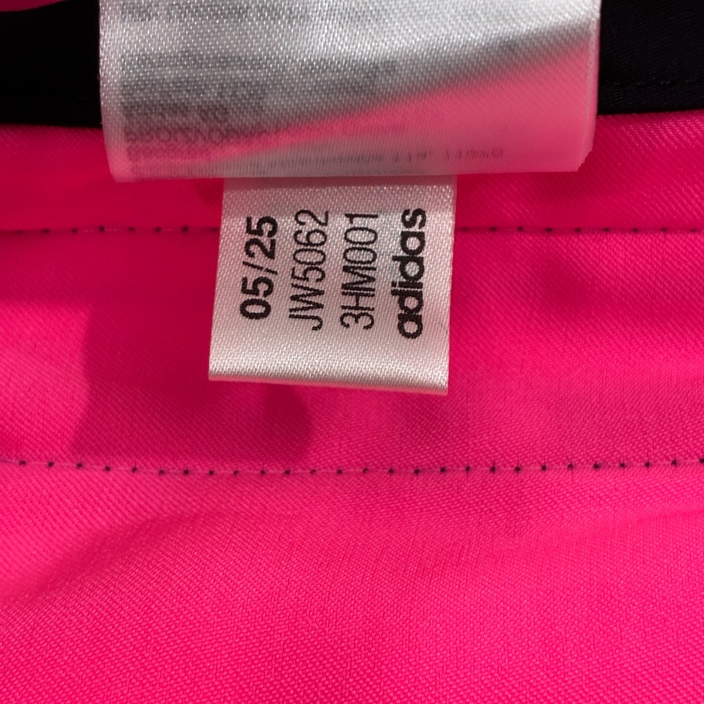 adidas Originals Women’s XL Sprinter Satin Shorts Pink 3 Stripe JW5062 Hot Pants - Picture 10 of 10